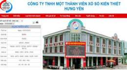 ảnh chụp màn hình công ty xổ số kiến thiết
