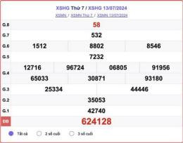 ảnh chụp màn hình kết quả xổ số hậu giang ngày 27 tháng 6