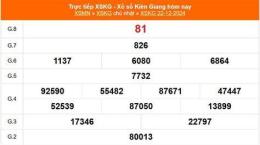 ảnh chụp màn hình kết quả xổ số kiên giang ngày 22 tháng 03