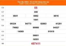 ảnh chụp màn hình kết quả xổ số kiên giang ngày 31 tháng 5