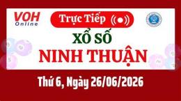 ảnh chụp màn hình kết quả xổ số ninh thuận ngày 26 tháng 6