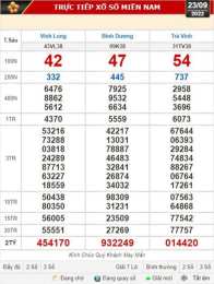 ảnh chụp màn hình kết quả xổ số trà vinh ngày 23 tháng 1