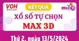 ảnh chụp màn hình kết quả xổ số vietlott max 3d