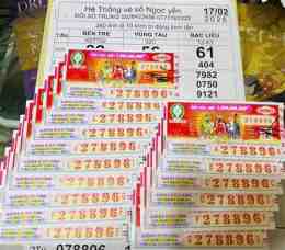 ảnh chụp màn hình lịch xổ số miền bắc tết 2026