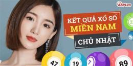 ảnh chụp màn hình số xổ miền nam chủ nhật tuần rồi