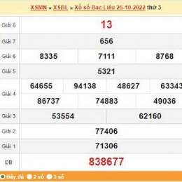 cầu xổ số bạc liêu