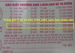 giao diện app giải 6 xổ số kiến thiết được bao nhiêu tiền