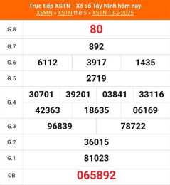 giao diện app kết quả xổ số 13 tháng 2