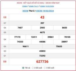 giao diện app kết quả xổ số cà mau ngày