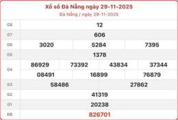 giao diện app kết quả xổ số đà nẵng ngày 29 tháng 11