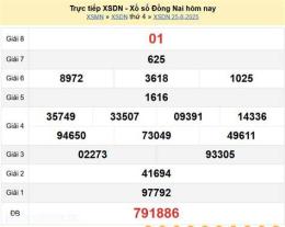 giao diện app kết quả xổ số đồng nai ngày 25 tháng 2 năm 2026