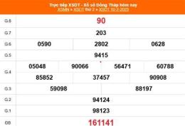 giao diện app kết quả xổ số đồng tháp ngày 3 tháng 8