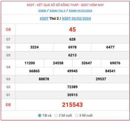 giao diện app kết quả xổ số đồng tháp ngày 8 tháng 12