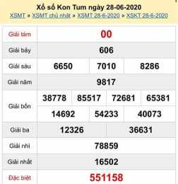 giao diện app kết quả xổ số kon tum ngày 28 tháng 6