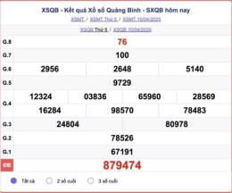 giao diện app kết quả xổ số tỉnh quảng bình