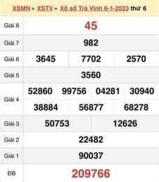 giao diện app kết quả xổ số trà vinh ngày 6 tháng 2