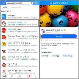 giao diện app kêt quả xổ số vietlott