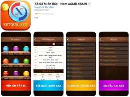 giao diện app mua xổ số