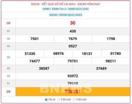 hướng dẫn sử dụng kết quả xổ số cà mau ngày 6 tháng 7