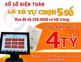 hướng dẫn sử dụng kết quả xổ số tự chọn lô tô 5 số