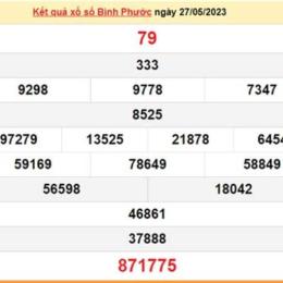 kết quả sổ xố bình phước