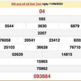 kết quả xổ số đài kon tum hôm nay