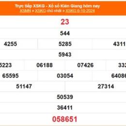 kết quả xổ số kiên giang ngày 10 tháng 05
