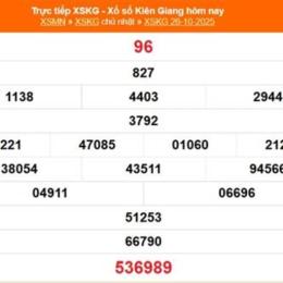 kết quả xổ số kiên giang ngày 23 tháng 11