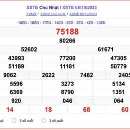 kết quả xổ số thái bình minh ngọc
