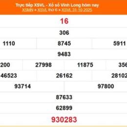 kết quả xổ số vĩnh long ngày 7 tháng 11