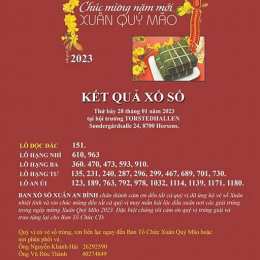 kết quả xổ số xuân tóc đỏ