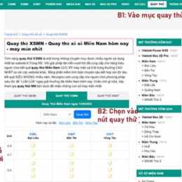 quay thử xổ số miền nam thử ba