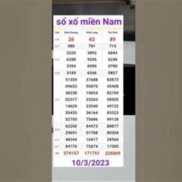 sổ xô miên nam đồng tháp