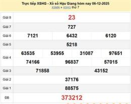 tính năng nổi bật kết quả xổ số hậu giang ngày 13 tháng 12