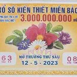 vé xổ số kiến thiết miền bắc
