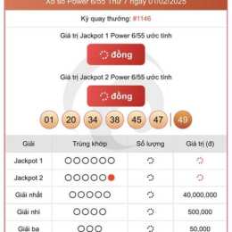 xem kết quả xổ số power