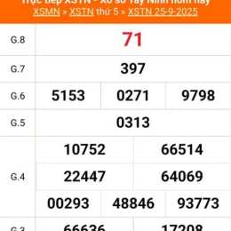 xổ số 25 tây tháng 6