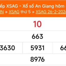 xổ số an giang 5 tây tháng 2