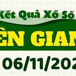 xổ số an giang 6 tây tháng 11