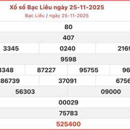 xo so bac lieu 25 11
