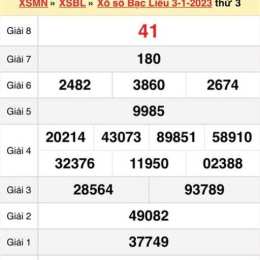 xổ số bạc liêu ngày 10 tháng 03 năm 2026