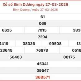 xo so binh duong 27 3