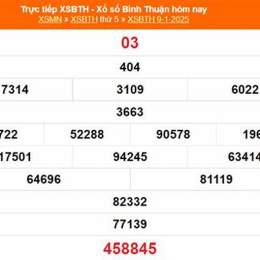 xổ số bình thuận ngày 9 tháng 4 năm 2016