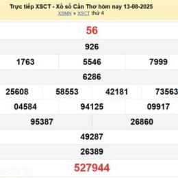 xổ số cần thơ ngày 13