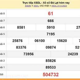 xổ số đà lạt 5/4