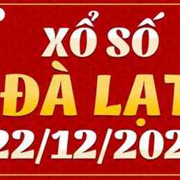 xổ số đà lạt ngày 22 tháng 12 năm 2025