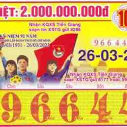 xổ số đài an giang ngày 26 tháng 2