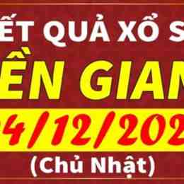 xổ số đài an giang ngày 4 tháng 12