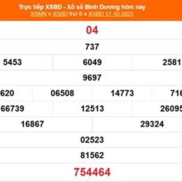 xổ số đài bình dương ngày 17 tháng 10