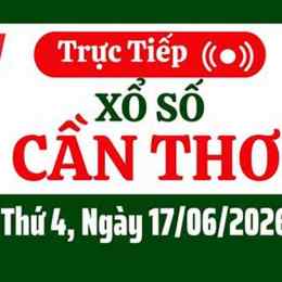 xổ số đài cần thơ ngày 17 tháng 6